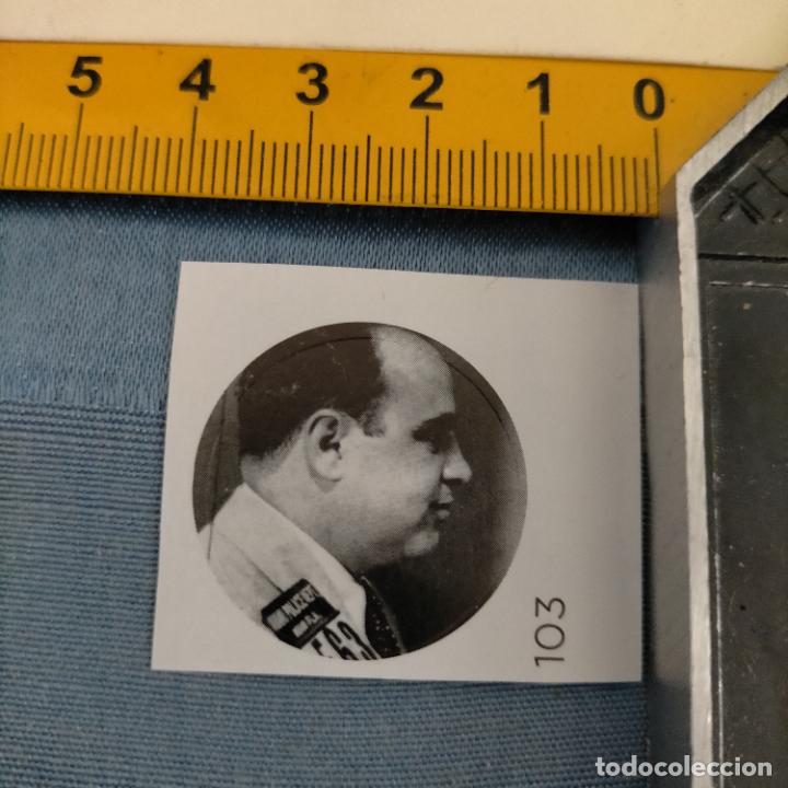 Pegatinas de colecci&oacute;n: PEGATINA CROMO ADHESIVO - TROQUELADA - mafia al capone