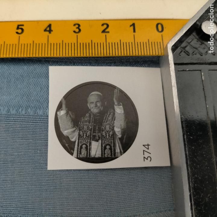 Sammlung von Aufklebern: PEGATINA CROMO ADHESIVO - TROQUELADA - RELIGIOSA KAROL WIJTYLA PAPA JUAN PABLO II