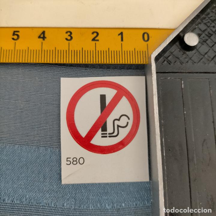 Sammlung von Aufklebern: PEGATINA CROMO ADHESIVO - TROQUELADA - LOGO LOGOTIPO PROHIBIDO FUMAR NO FUMADORES TABACO