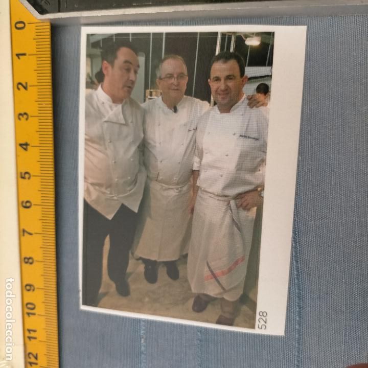 Pegatinas de colecci&oacute;n: PEGATINA CROMO ADHESIVO - TROQUELADA - COCINEROS ARZAK FERRAN ADRIA BERASATEGUI