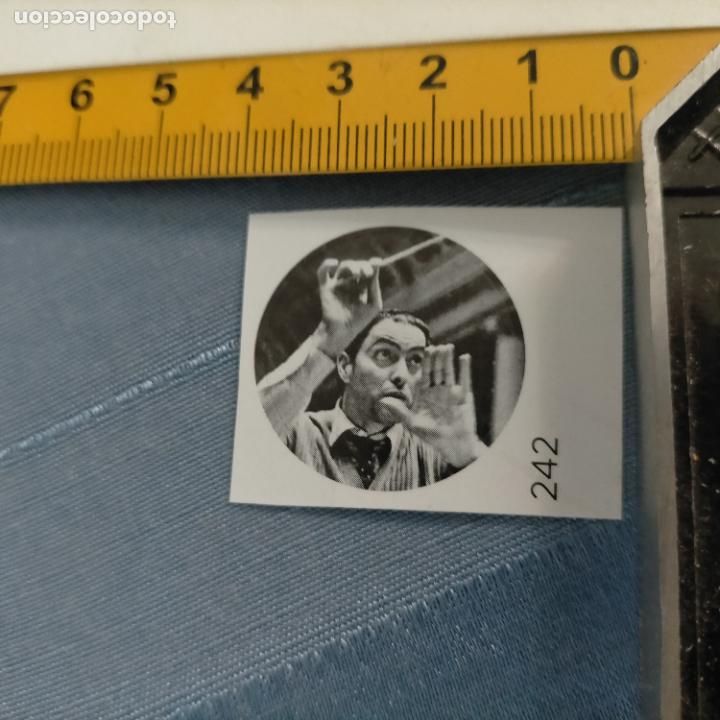 Pegatinas de colecci&oacute;n: PEGATINA CROMO ADHESIVO - TROQUELADA - musica orquesta nacional director batuta