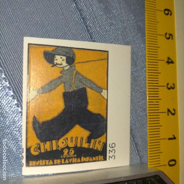Pegatinas de colecci&oacute;n: PEGATINA CROMO ADHESIVO - TROQUELADA - publicidad chiquilin vida infantil
