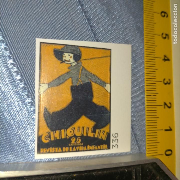 Pegatinas de colecci&oacute;n: PEGATINA CROMO ADHESIVO - TROQUELADA - publicidad chiquilin vida infantil
