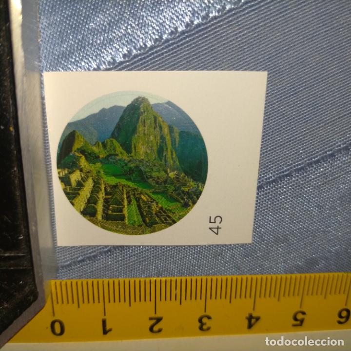Pegatinas de colecci&oacute;n: PEGATINA CROMO ADHESIVO - TROQUELADA - machu picchu en peru