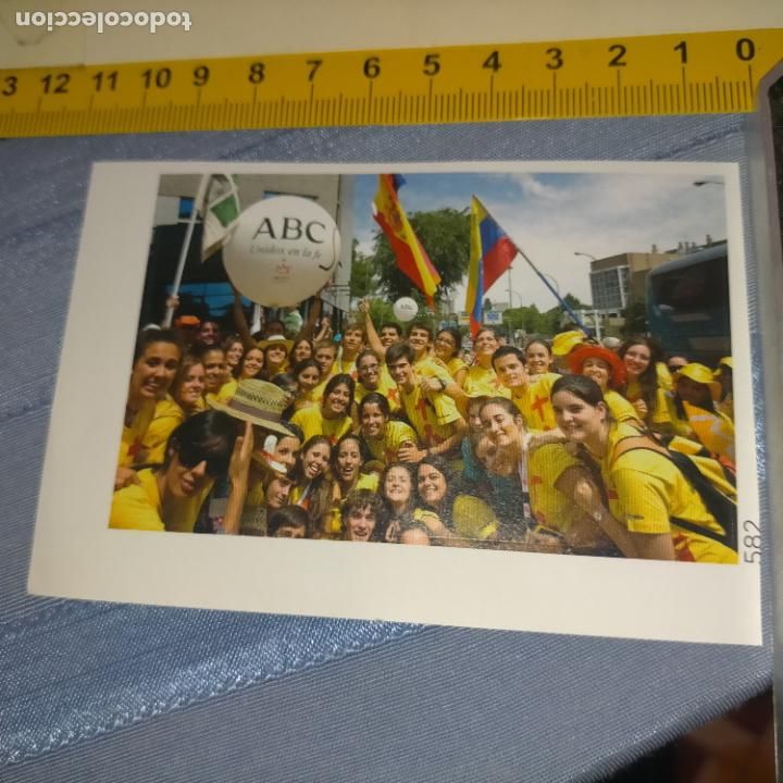 Sammlung von Aufklebern: PEGATINA CROMO ADHESIVO - TROQUELADA - visita del papa espa&ntilde;a madrid 2 millones jornada juvenil