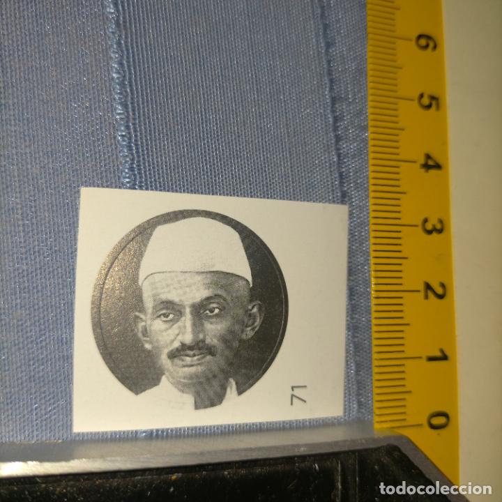 Pegatinas de colecci&oacute;n: PEGATINA CROMO ADHESIVO - TROQUELADA - lider nacionalista indio gandhi mohandas karamchand