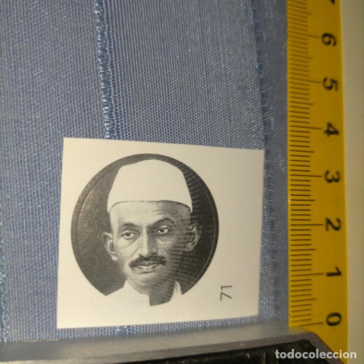 Pegatinas de colecci&oacute;n: PEGATINA CROMO ADHESIVO - TROQUELADA - lider nacionalista indio gandhi mohandas karamchand