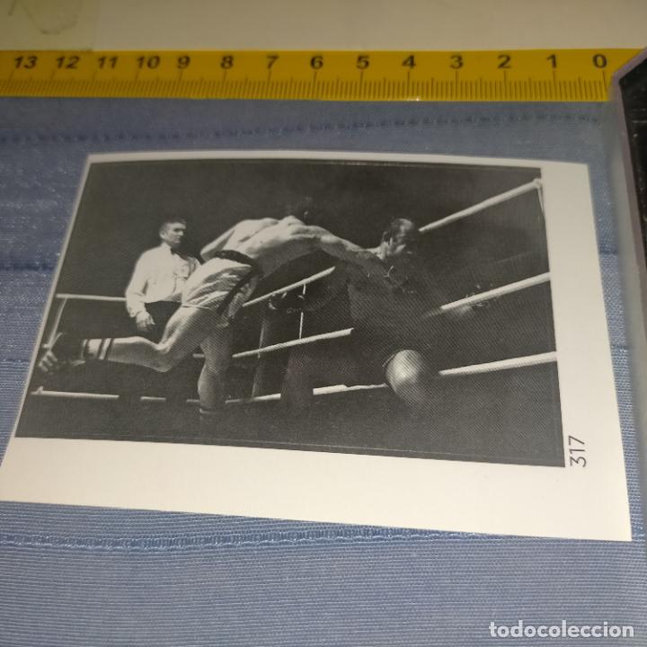 Pegatinas de colecci&oacute;n: PEGATINA CROMO ADHESIVO - TROQUELADA - boxeo jose manuel ibar azpiazu urtain y peter weiland ko
