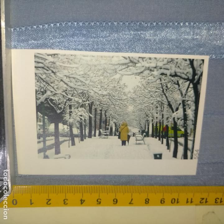 Pegatinas de colecci&oacute;n: PEGATINA CROMO ADHESIVO - TROQUELADA - MADRID NEVADO