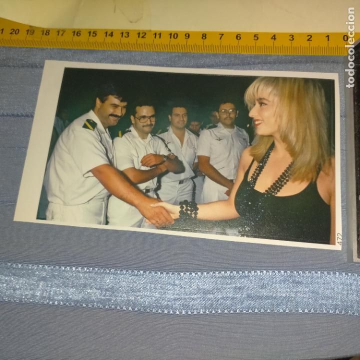 Collection stickers: PEGATINA CROMO ADHESIVO - TROQUELADA - MARINEROS ESPA&Ntilde;OLES FRAGATA NUMANCIA CON MARTA SANCHEZ