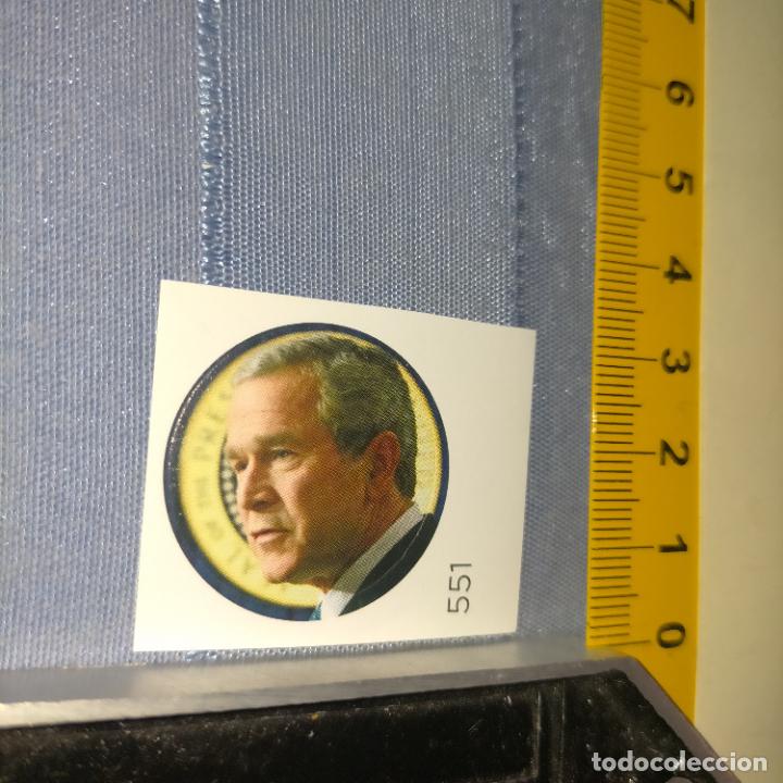 Collection stickers: PEGATINA CROMO ADHESIVO - TROQUELADA - PRESIDENTE ESTADOS UNIDOS GEORGE W. BUSH