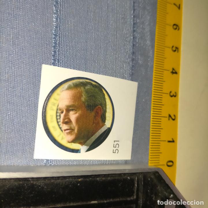 Collection stickers: PEGATINA CROMO ADHESIVO - TROQUELADA - PRESIDENTE ESTADOS UNIDOS GEORGE W. BUSH