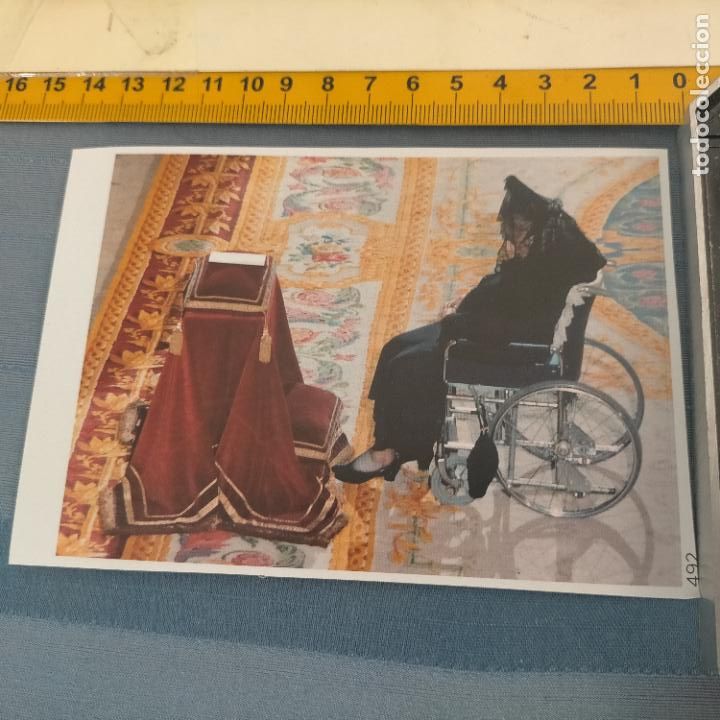 Sammlung von Aufklebern: PEGATINA CROMO ADHESIVO - TROQUELADA - maria mercedes de borbon en silla de ruedas
