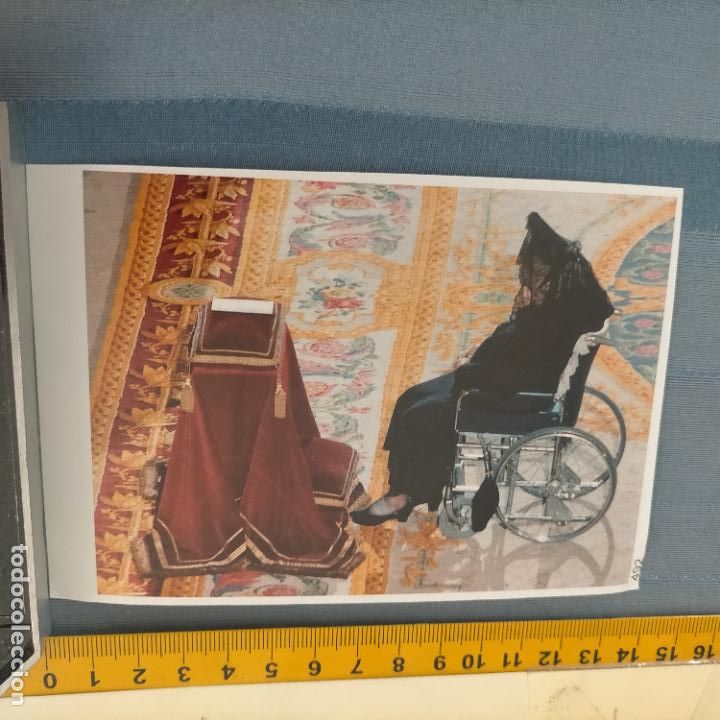 Sammlung von Aufklebern: PEGATINA CROMO ADHESIVO - TROQUELADA - maria mercedes de borbon en silla de ruedas