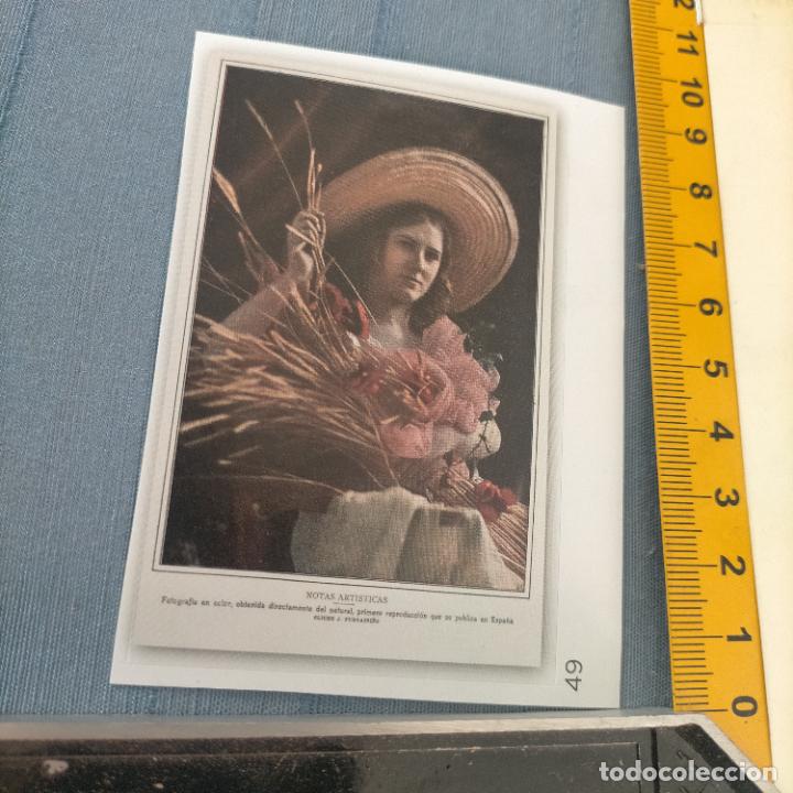 Pegatinas de colecci&oacute;n: PEGATINA CROMO ADHESIVO - TROQUELADA - mujer ramo de flores