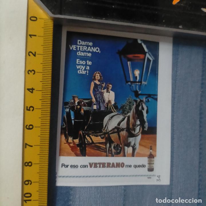 Autocolantes de cole&ccedil;&atilde;o: PEGATINA CROMO ADHESIVO - TROQUELADA - PUBLICIDAD VETERANO CO&Ntilde;AC BRANDY BRANDI