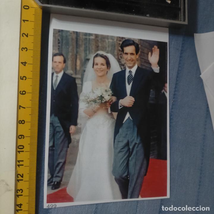 Autocollants de collection: PEGATINA CROMO ADHESIVO - TROQUELADA - BODA INFANTA ELENA DE BORBON Y JAIME DE MARICHALAR