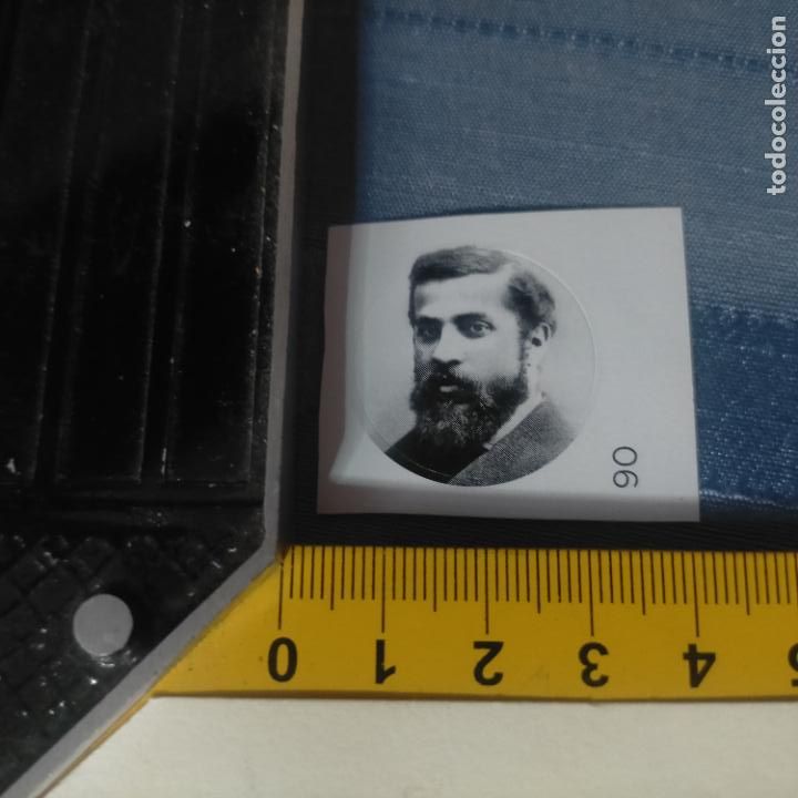 Pegatinas de colecci&oacute;n: PEGATINA CROMO ADHESIVO - TROQUELADA - ARQUITECTO ANTONIO GAUDI MUERE ATROPELLADO POR UN TRANVIA