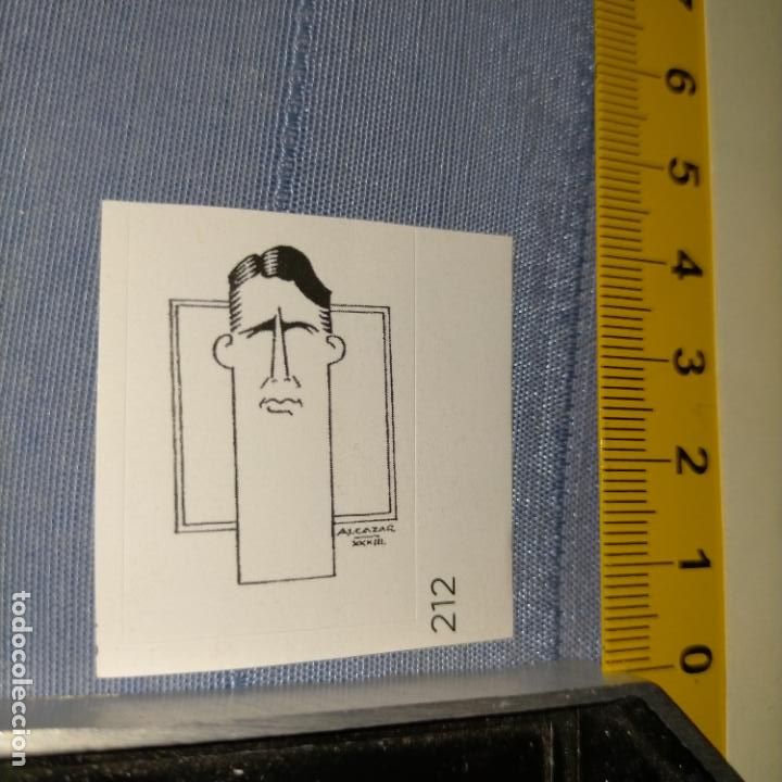 Sammlung von Aufklebern: PEGATINA CROMO ADHESIVO - TROQUELADA - caricatura de gorostiza por alcazar