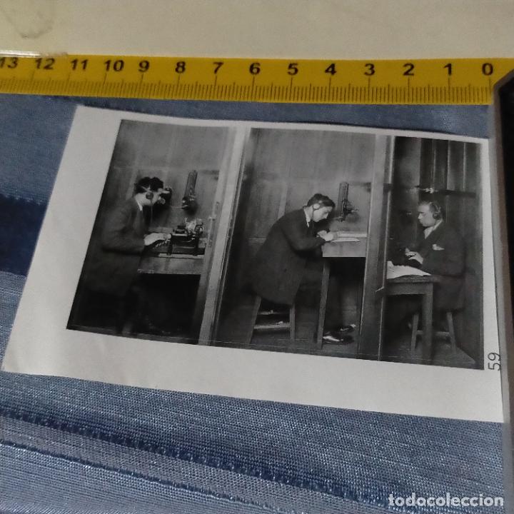 Pegatinas de colecci&oacute;n: PEGATINA CROMO ADHESIVO - TROQUELADA - TAQUIGRAFIA - TAQUIGRAFOS DE PERIODICOS CORRESPONSALES