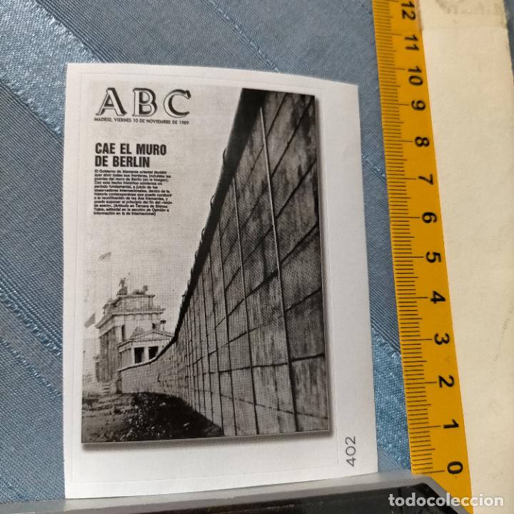 Autocollants de collection: PEGATINA CROMO ADHESIVO - TROQUELADA - POLITICA , LA CAIDA DEL MURO DE BERLIN