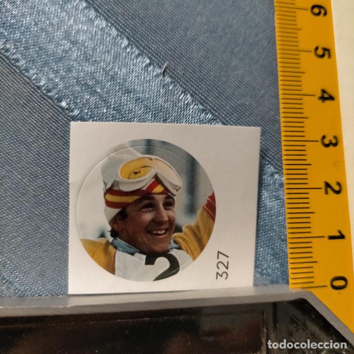 Autocollants de collection: PEGATINA CROMO ADHESIVO - TROQUELADA - ESQUIADOR PACO FERNANDEZ OCHOA ESQUI JUEGOS OLIMPICOS