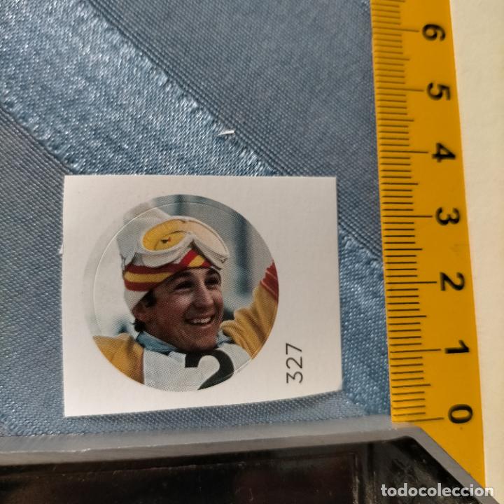 Autocollants de collection: PEGATINA CROMO ADHESIVO - TROQUELADA - ESQUIADOR PACO FERNANDEZ OCHOA ESQUI JUEGOS OLIMPICOS