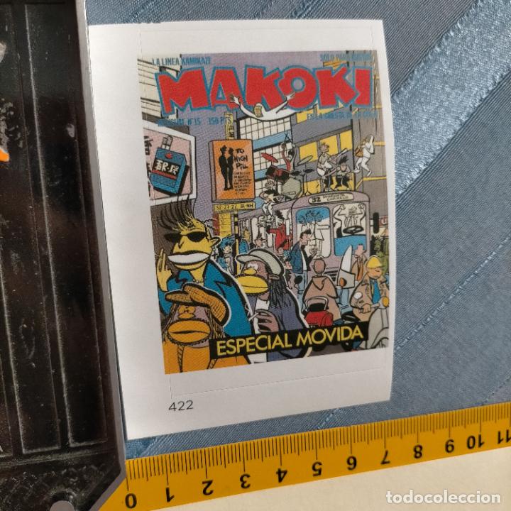 Collection stickers: PEGATINA CROMO ADHESIVO - TROQUELADA - PORTADA MAKOKI ESPECIAL MOVIDA MADRILE&Ntilde;A