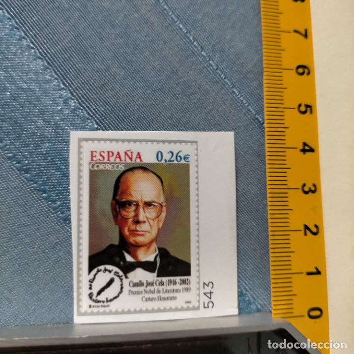 Sammlung von Aufklebern: PEGATINA CROMO ADHESIVO - TROQUELADA - IMAGEN DEL SELLO DEDICADO A CAMILO JOSE CELA PREMIO NOBEL