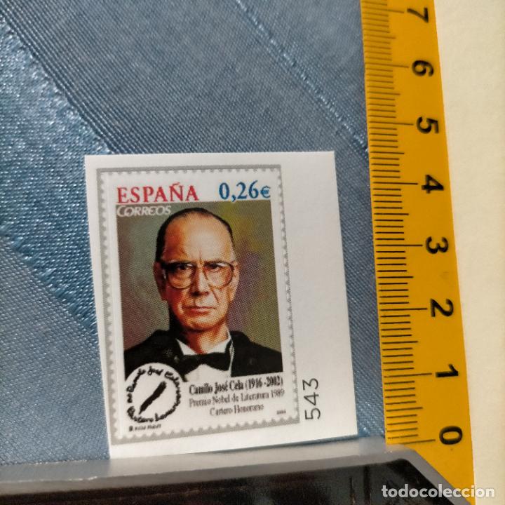 Sammlung von Aufklebern: PEGATINA CROMO ADHESIVO - TROQUELADA - IMAGEN DEL SELLO DEDICADO A CAMILO JOSE CELA PREMIO NOBEL