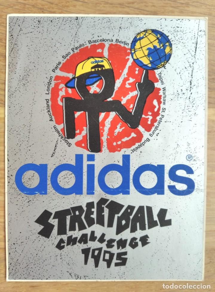 Pegatinas de colecci&oacute;n: PEGATINA ADIDAS STREETBALL CHALLENGE 1995
