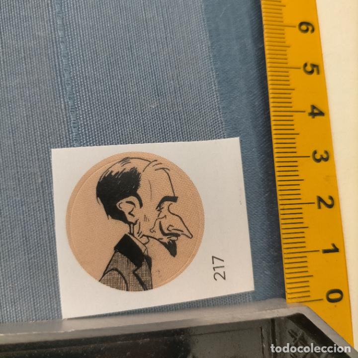 Pegatinas de colecci&oacute;n: PEGATINA CROMO ADHESIVO - TROQUELADA - JACINTO BENAVENTE CARICATURA