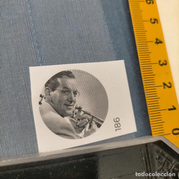 Sammlung von Aufklebern: PEGATINA CROMO ADHESIVO - TROQUELADA - MUSICO GLENN MILLER