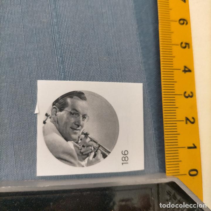 Sammlung von Aufklebern: PEGATINA CROMO ADHESIVO - TROQUELADA - MUSICO GLENN MILLER