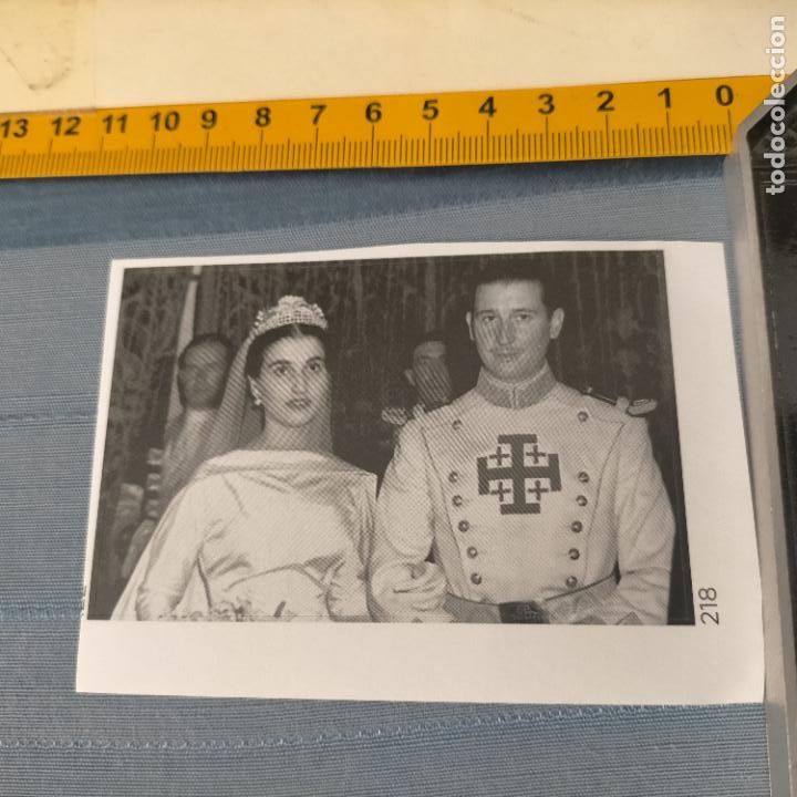 Sammlung von Aufklebern: PEGATINA CROMO ADHESIVO - TROQUELADA - boda hija franco - carmen polo y cristobal martinez bordiu