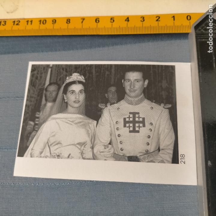 Sammlung von Aufklebern: PEGATINA CROMO ADHESIVO - TROQUELADA - boda hija franco - carmen polo y cristobal martinez bordiu