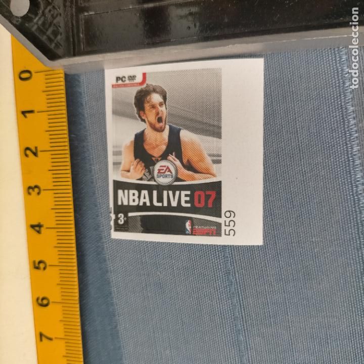 Sammlung von Aufklebern: PEGATINA CROMO ADHESIVO - TROQUELADA - baloncesto basket nba live 07