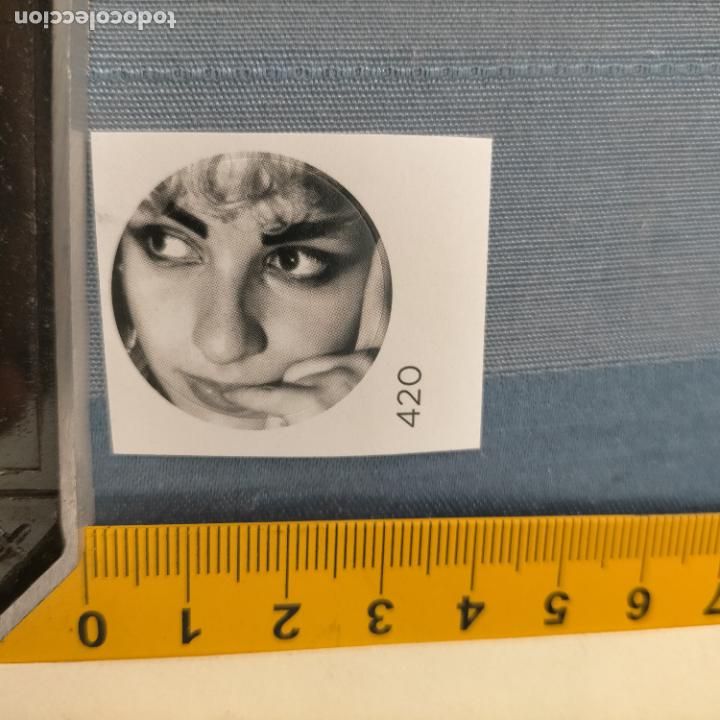 Pegatinas de colecci&oacute;n: PEGATINA CROMO ADHESIVO - TROQUELADA - musica alaska olvido gara