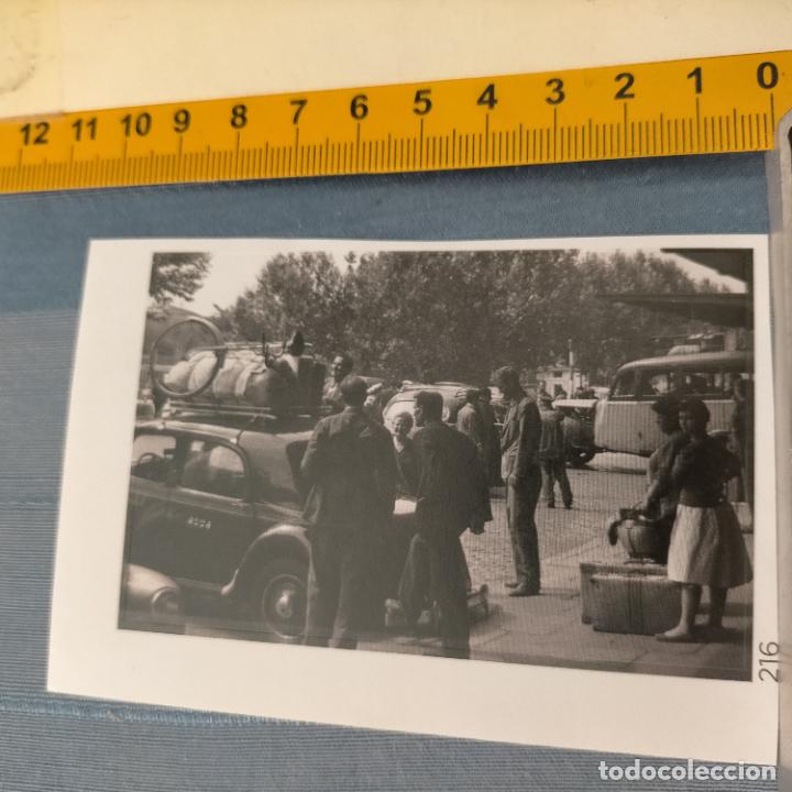 Adesivi di collezione: PEGATINA CROMO ADHESIVO - TROQUELADA - MADRID OPERACION SALIDA COCHES DE EPOCA VACACIONES