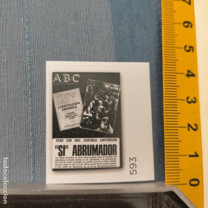 Adesivi di collezione: PEGATINA CROMO ADHESIVO - TROQUELADA - SI AL CONSTITUCION , SI ABRUMADOR
