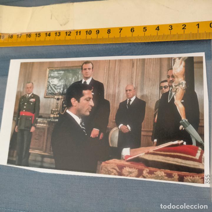 Adesivi di collezione: PEGATINA CROMO ADHESIVO - TROQUELADA - POLITICA ADOLFO SUAREZ JURA BANDERA - REY JUAN CARLOS
