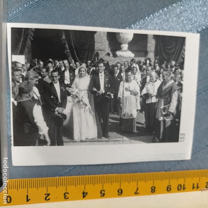 Pegatinas de colecci&oacute;n: PEGATINA CROMO ADHESIVO - TROQUELADA - BODA REAL JUAN DE BORBON Y MARIA DE LA MERCEDES DOS SICILIAS