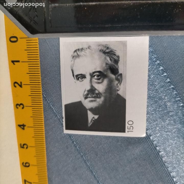 Pegatinas de colecci&oacute;n: PEGATINA CROMO ADHESIVO - TROQUELADA - GEORGES BERNANOS FALANGE , NARRO EXCESOS TROPAS FRANQUISTAS