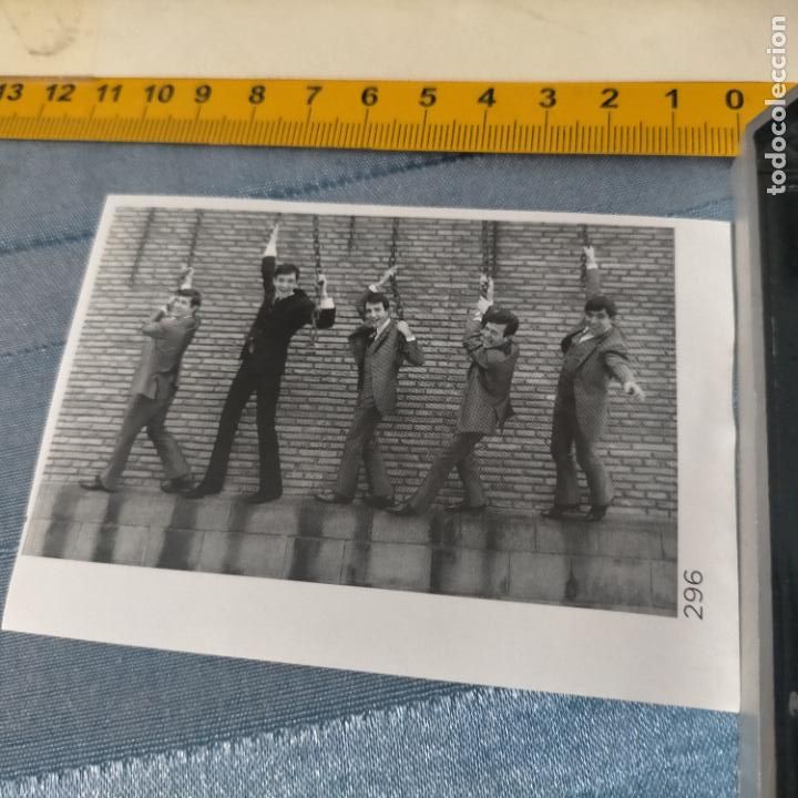 Sammlung von Aufklebern: PEGATINA CROMO ADHESIVO - TROQUELADA - los mustang j&oacute;venes GRUPO MUSICAL