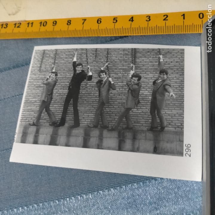 Pegatinas de colecci&oacute;n: PEGATINA CROMO ADHESIVO - TROQUELADA - los mustang j&oacute;venes GRUPO MUSICAL