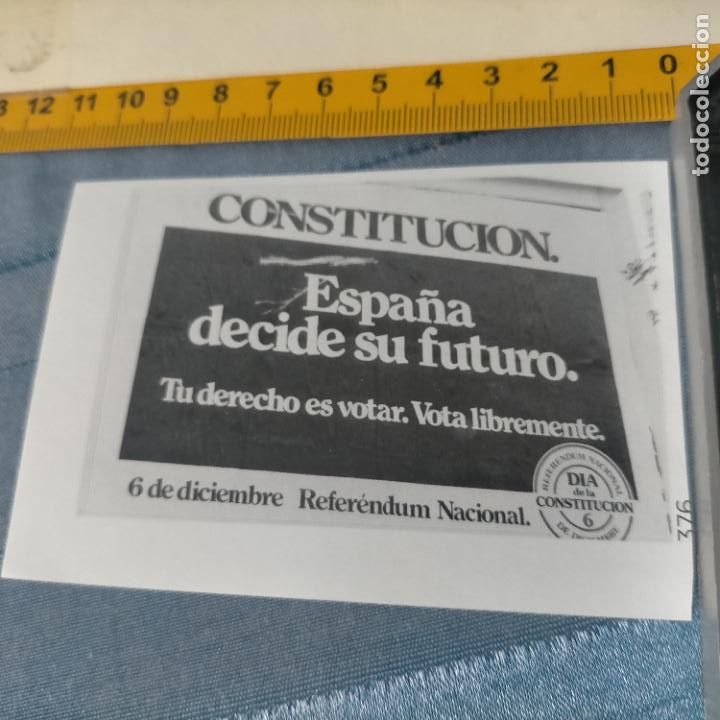 Sammlung von Aufklebern: PEGATINA CROMO ADHESIVO - TROQUELADA - DIA DE LA CONSTITUCION ESPA&Ntilde;OLA REFERENDUM NACIONAL VOTA
