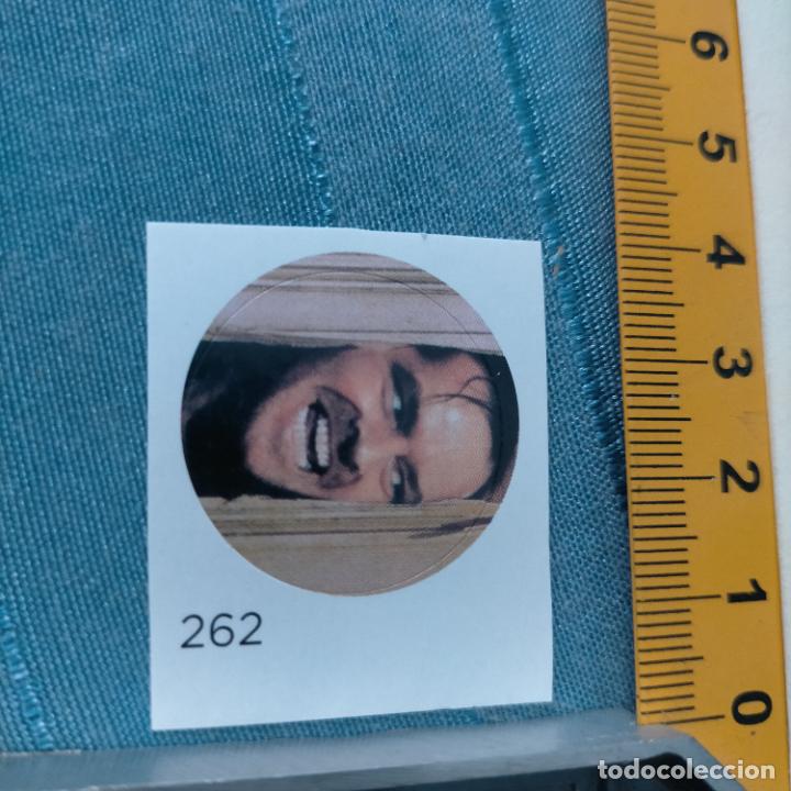 Pegatinas de colecci&oacute;n: PEGATINA CROMO ADHESIVO - TROQUELADA - cine de terror el resplandor jack nicholson