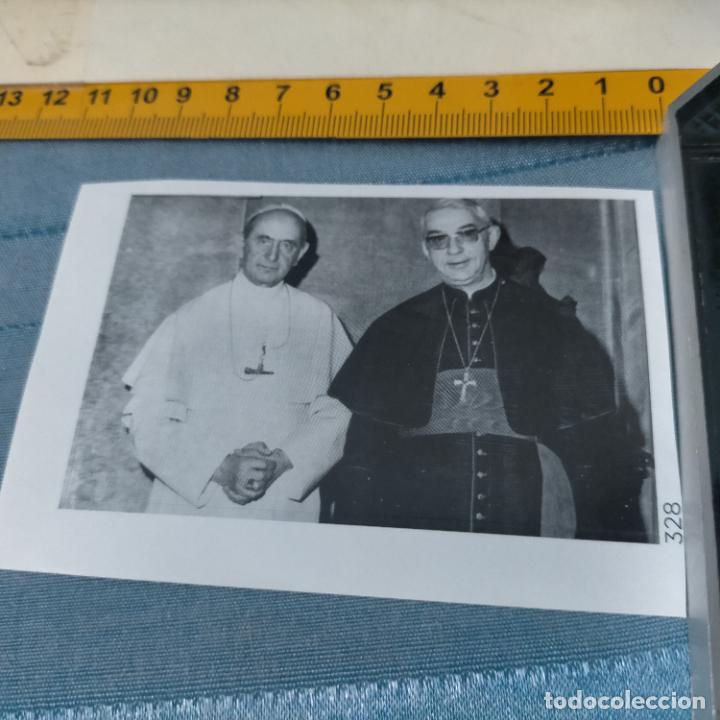 Autocollants de collection: PEGATINA CROMO ADHESIVO - TROQUELADA - el cardenal vicente enrique y tarancon conferencia episcopal