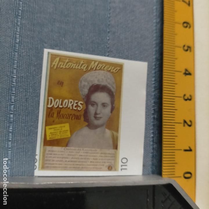 Sammlung von Aufklebern: PEGATINA CROMO ADHESIVO - TROQUELADA - CINE ANTO&Ntilde;ITA MORENO EN DOLORES LA MACARENA