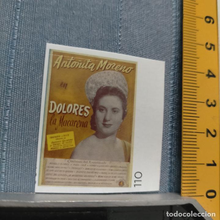 Sammlung von Aufklebern: PEGATINA CROMO ADHESIVO - TROQUELADA - CINE ANTO&Ntilde;ITA MORENO EN DOLORES LA MACARENA
